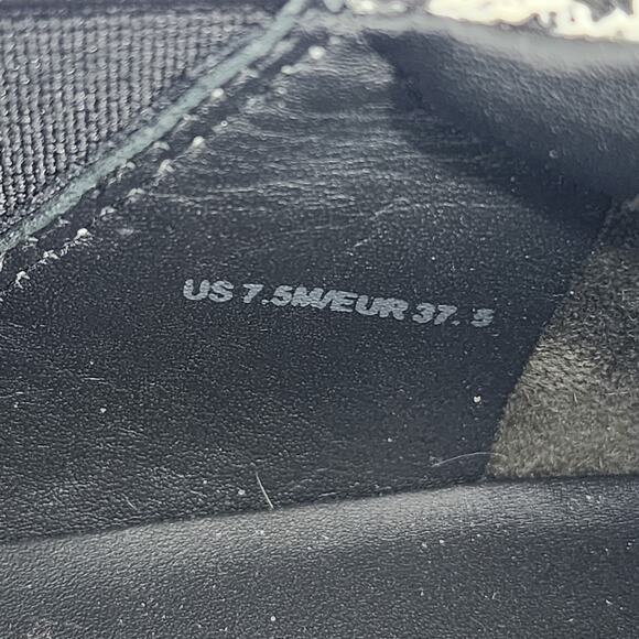 Vince Women's Warren Tweed Trainers Platform Slip On Sneakers Size 7.5 - Picture 4 of 6